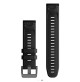 QuickFit Watch Bands for Epix Pro Gen 2 - Black Silicone - 22 mm - 010-13280-00 - Garmin